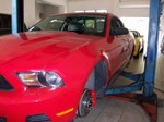 práce na Ford Mustang V6, Chrysler Town Country (6).jpg